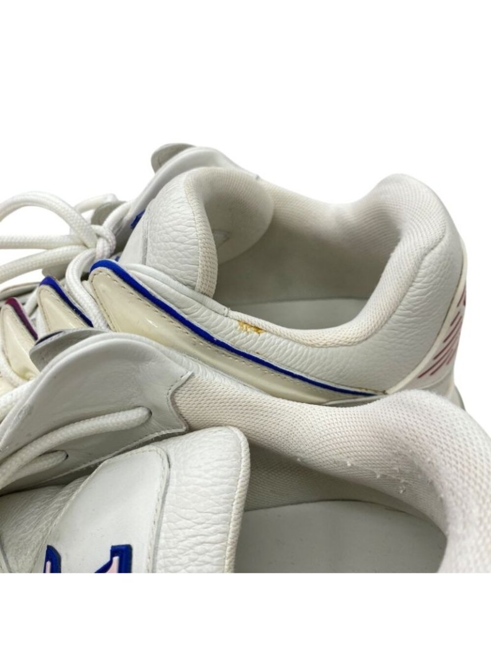 Louis Vuitton Zig Zak Line Sneakers 6 1 2 White Shoes - Picture 7 of 13